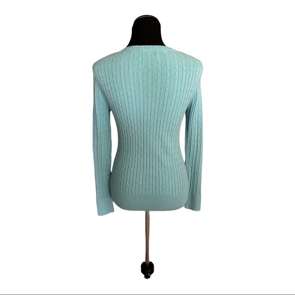 Merona Tiffany Blue Sweater Size Medium - Picture 4 of 4